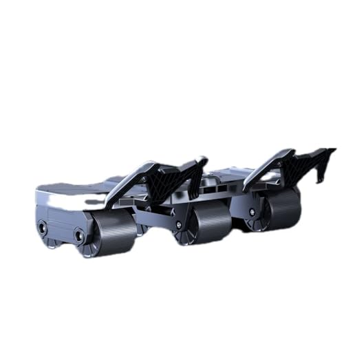 Diaeunrte 2025 New Ab Six Wheel Roller with Elbow Support - Automatic Rebound Abdominal Wheel Roller