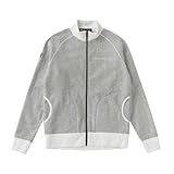 [カペルミュール] サイクリング アウター 秋冬用【5℃~15℃】 裏起毛スウェットブルゾン グレー S