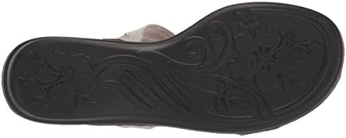 Easy Street Women's Talia Wedge Sandal, Silver, 9 Wide | Image 3