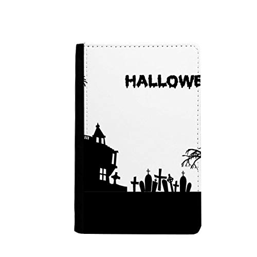 Étui portefeuille pour cartes haut de gamme au design de motif arbres