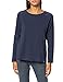 Produktbild Camel Active Womenswear Damen Basic Langarm T-Shirt, Blau (NAVY), M