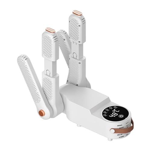 Desodorizante Secador de zapatos, secador de zapatos, secador de zapatos silencioso, secador de zapatos eléctrico portátil, secador de botas eléctrico con desodorante de estante ajustable, secador de