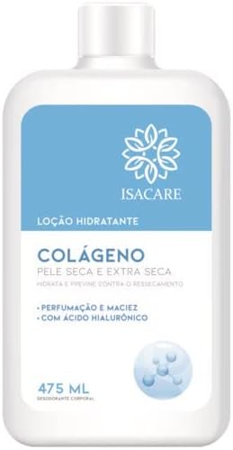 Isacare Loção Hidratante Colágeno Branco 475 Ml