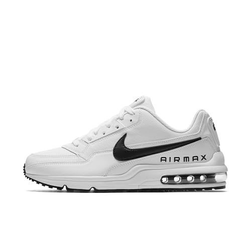 Image of Nike Men's Air Max LTD 3 Shoes, White /Black, 8.5
