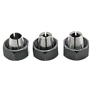 Thaekuns Oberfräsen-Spannzangen-Set, 3 Stück