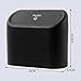 LIGENUS Car Trash Can for BMW X6 X6M E71 E72 F16 F96 G06 30i 30d 40i 40d M50i X6M Waterproof Multipurpose Rubbish Bin with Lid,Portable Hanging Car Vehicle Trash Can Bin,Black