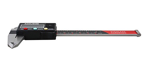 Calibrador Digital Electrónico 0-4 pulg / 0-100mm LCD grande miniatura 3