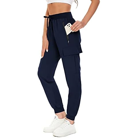 KINGFEN Waterproof Quick Dry Joggers for Women Cover