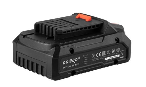 BP-240N Batteria al litio 20 V 4 Ah – Batteria ricaricabile agli ioni di litio compatta e leggera, compatibile con strumenti DM20, ricarica rapida, alte prestazioni e autonomia