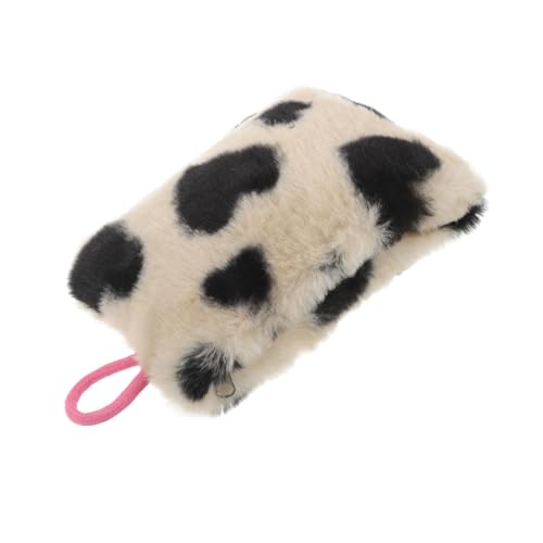 COLLBATH Bolsa De Almacenamiento De Amor De Felpa Bolsa De Maquillaje De Viaje Suministros De Cumpleaños Diadema Collar De La Joyería Monedero De Lápiz Labial Boquilla De Accesorios Juguete