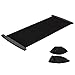 shenruifa Slide Board with Shoe Cover Slimming Exercise Guide Slide Mat for Leg Pot Training Fitness Athletic Training (200 * 50cm)