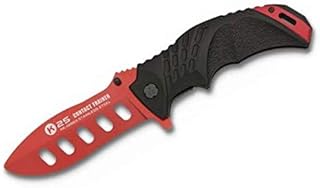 Bxf6ker Plus Nóż treningowy dla dorosłych, uniseks, czerwony, 10,5 cm