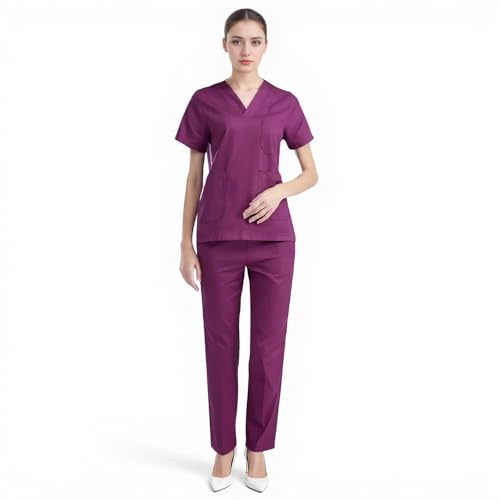 Uniforme médical manches courtes ensemble infirmière en clinique