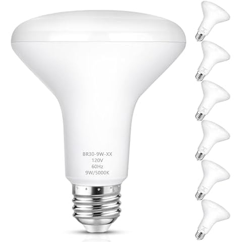 Maylaywood BR30 LED Bulbs, 6-Pack Cover