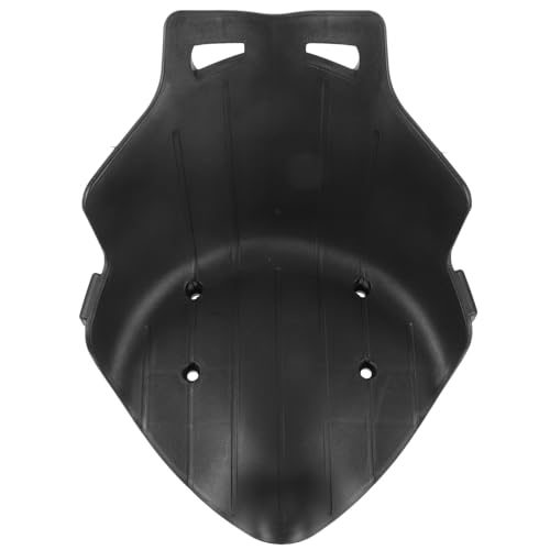 WHAMVOX Asiento Ergonómico de Plástico Negro para Kart y Patinete Eléctrico, Accesorio de Repuesto para Adultos, Fácil Montaje para Competiciones y Actividades Recreativas