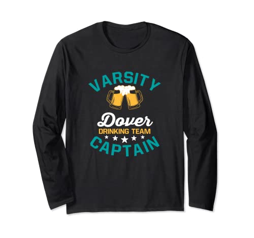 Dover Bere Team Capitano New Hampshire Amante della birra NH Maglia a Manica