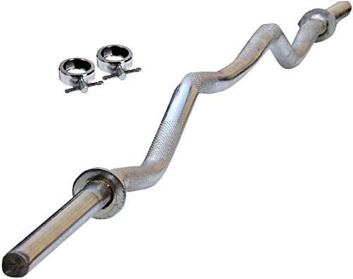 SBR SPORTS~ Weight Lifting Rod, Gym Bar, Chrome Plated Steel Gym Rod, 3 Feet curl/bend Bar 19-20MM-picture-24