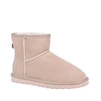 Grosby Women's Jillaroo Ugg Boot, Beige, UK 2.5/US 5