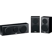 Yamaha NS-P150 Speaker Package (1 NS-C150 Centre Speaker & 2 NS-B150 Surround Speakers), Black