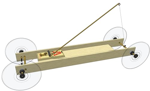 Doc Fizzix Lock-Tight Mousetrap Car Kit