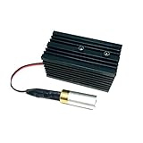 LAB Industrial 532nm 10mw 5VDC Green Laser Diode Dot Module with 62x32mm Cooling Heatsink for 12mm Laser Diode Module