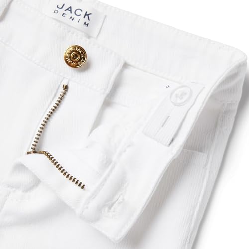 Janie and Jack Girls' Cropped Denim Pants (Toddler/Little Big Kid)3