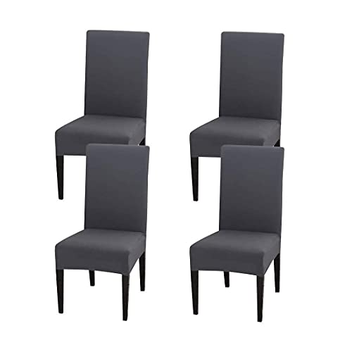 LANSHENG Jacquard Elástico Impermeable Fundas Para Asientos De Sillas De Comedor Fundas Para