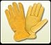 Select Grain Deerskin Driver Gloves, Split Back and Unlined (QTY/12) Large 9015L
