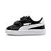 PUMA Smash V2 L V Inf, Baskets Mixte bébé, Black White, 21 EU