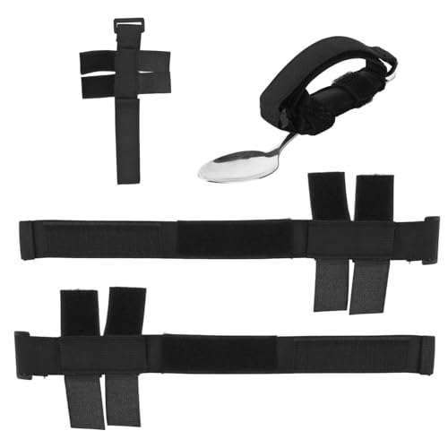 Universelle Manschette, Utensilienhalter Zum Halten von Utensilien, Verstellbarer Haltegurt, ADL-Esshilfe für ältere Menschen mit Schwachem Griff, Erleichtert die Essenszeit