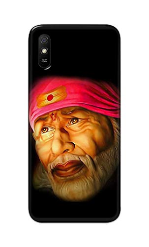 Image of PRINTFIDAA Sai Baba Lord Shiridi Great God Hinduism Religious Hard Back Cover for Redmi 9A / Redmi 9i Back Cover -(P6) KAT1002