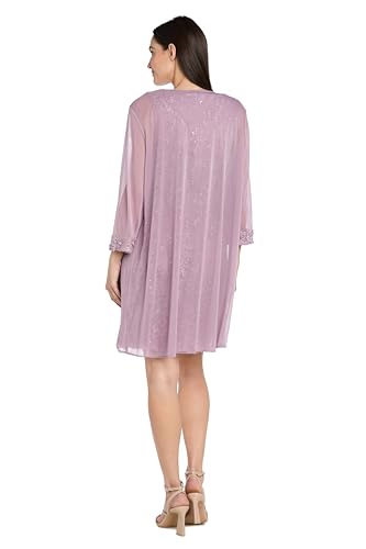 Image of R&M Richards Women's Gleaming Grace Lace Ensemble