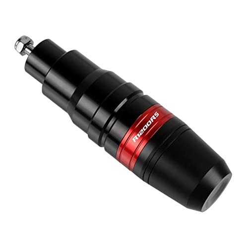 Motorrad Absturzsicherung Motorrad CNC Zubehör Auspuff Sturzpads Sturzpads Fallschutz FÜR BMW R1200RS R 1200 RS 2015 2016 2017 2018 (Farbe : Rot)