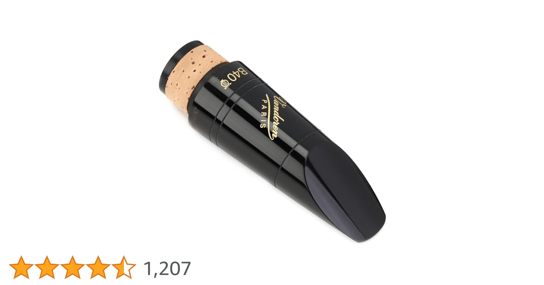 B♭クラリネットマウスピース　バンドレンB40 Amazon | バンドーレン B♭クラリネット マウスピース B40 | 木