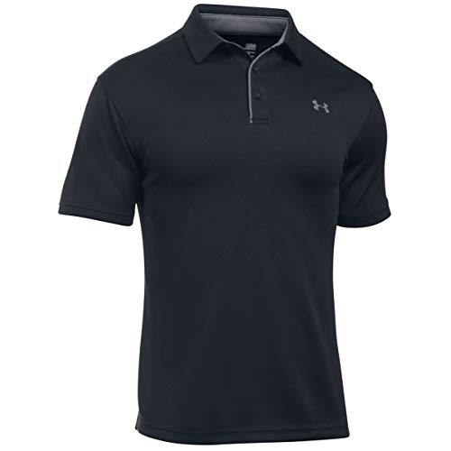 Image of Under Armour Men's Polyester Solid Tech Polo | T-Shirt | 1290140-001