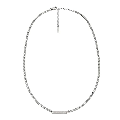Image of Emporio Armani Stainless Steel Pendant or Chain Necklace for Men