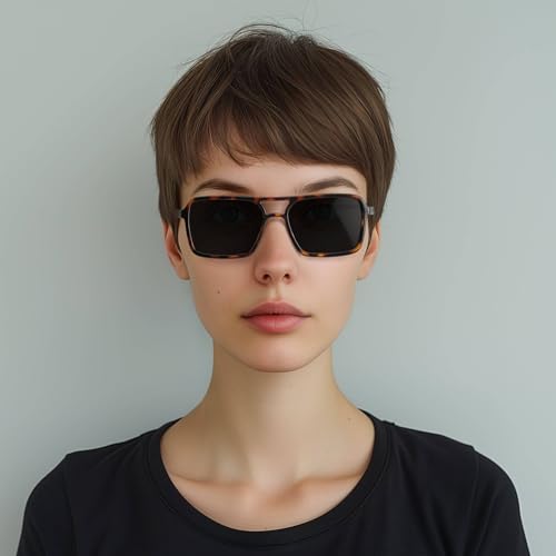 LONDON MOLE® Spy sunglasses | Cool square shaped pilot style glasses | Men’s Women’s Unisex | Spring hinges4