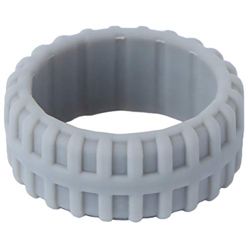 Holibanna Patrón de Llantas Anillo de Dedo Silicona Punk Sport Work out...