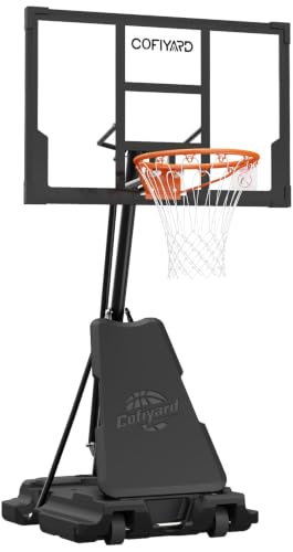 Image of Basketball Hoop 44 /48 /54 Inch with Sandbag Adjustment 5.25-10FT