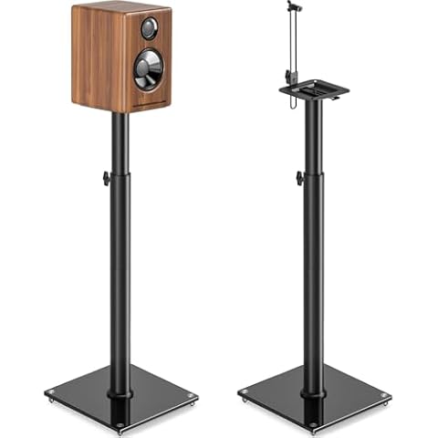 5Rcom Adjustable 360° Swivel Speaker Stands Cover