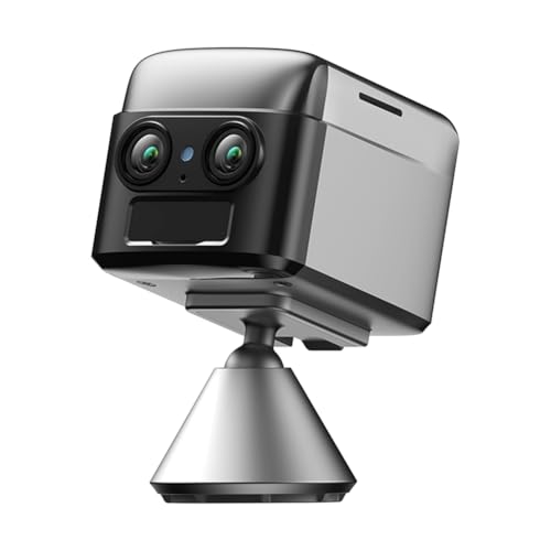 Junterone Mini 4G Cámara Batería Incorporada 4K IR Visión Bajo Consumo de Energía Detección de Movimiento Cámara de Vigilancia de Vídeo