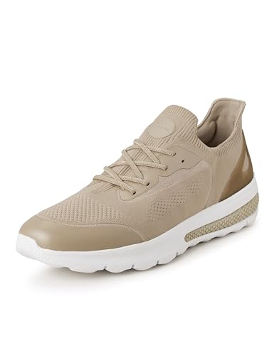 Geox Herren U SPHERICA ACTIF Sneaker, Sand, 41 EU