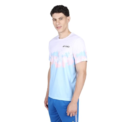 Image of YONEX Essentia Junior T-Shirt - Sustainable Performance | TruDry Moisture-Wicking | Cool, Dry and Comfortable | Round Neck | Light Weight | Eco-Friendly T-Shirt Recycled Plastic Bottles