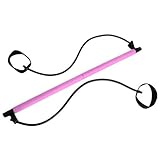 Stretched Fusion Pilates Bar abnehmbare multifunktionale Pilates Bar mit Widerstandsbändern für Frauen zu Hause