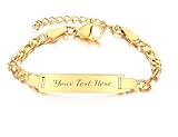 18K Gold filled baby bracelet (Gold)