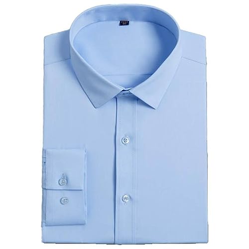 Chemise homme manches longues sans repassage idéale pour le bureau