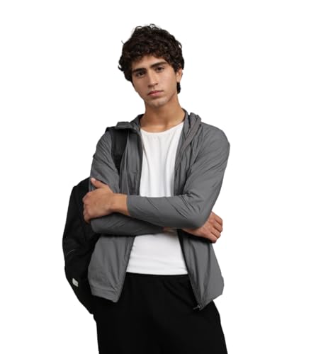 Image of BLUE TYGA Air Pro Sunscreen Jacket | UV Protection Hooded Jacket | 40 GSM Nylon, Breathable Mesh, Quick-Dry Summer Wear