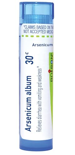 Boiron Arsenicum Album 30C Homeopathic Medicine for Food Poisoning - 80 Pellets