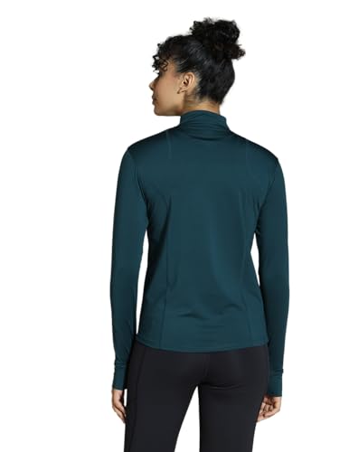 Image of Silvertraq Women's Athleisure Runner Zip Neck T-Shirt