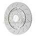 Cross-drilled Lightweight Brake Rotor 324 x 22 mm ARL48611